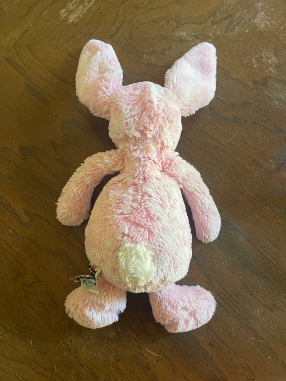 Jellycat Plush Pink Bunny Stuffed Animal - Picture 3 of 4